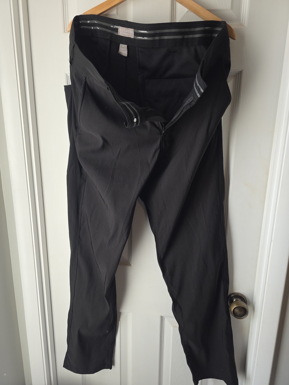 Falls Creek Men's Black Pants